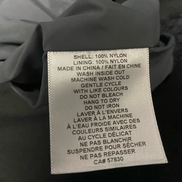 OVO Team October Windbreak Jacket - GREY/BLACK - X-Large - Picture 8 of 9